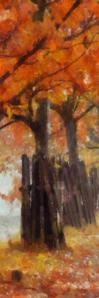 AMBER TRAIL PANEL I art print by Taylor Greene for $57.95 CAD