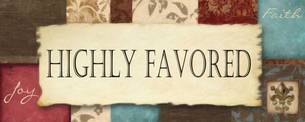 Highly Favored art print by Taylor Greene for $57.95 CAD