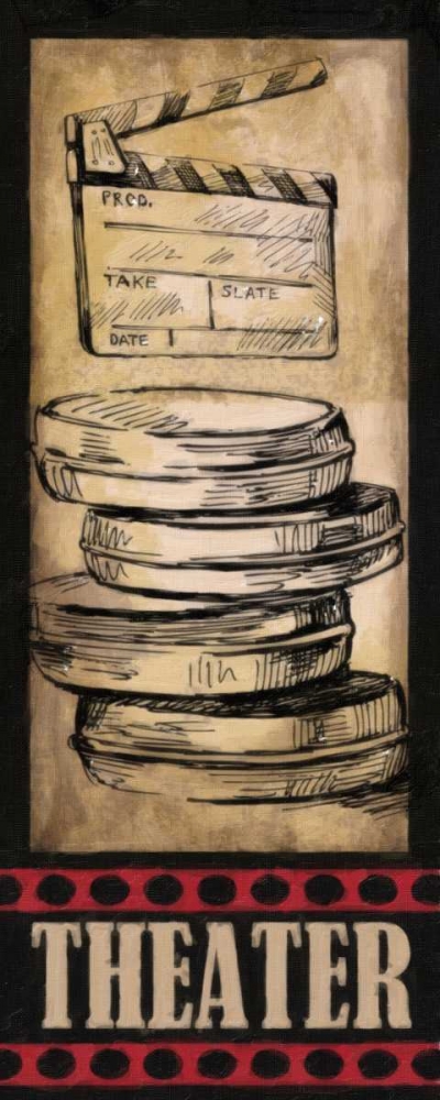 VINTAGE THEATER art print by Taylor Greene for $57.95 CAD