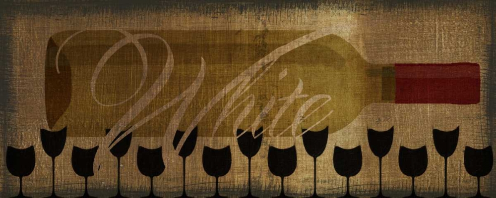 WHITE WINE HORIZONTAL art print by Taylor Greene for $57.95 CAD