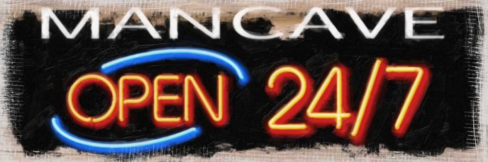 OPEN 24 7 art print by Taylor Greene for $57.95 CAD