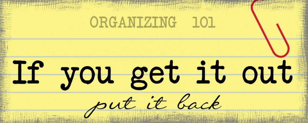 Put it Back art print by Taylor Greene for $57.95 CAD