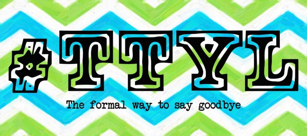 TTYL ver2 Panel art print by Taylor Greene for $57.95 CAD