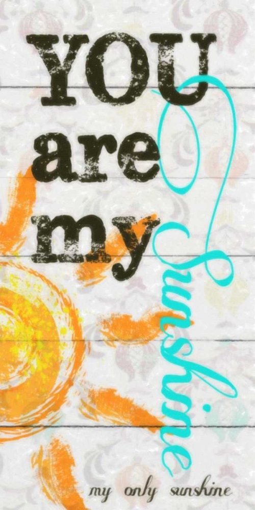 MY ONLY SUNSHINE PANEL art print by Taylor Greene for $57.95 CAD