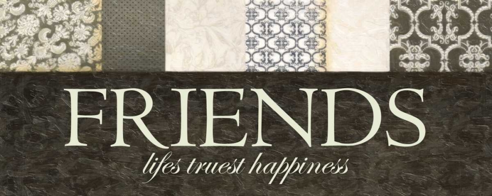 Friends Happiness art print by Taylor Greene for $57.95 CAD