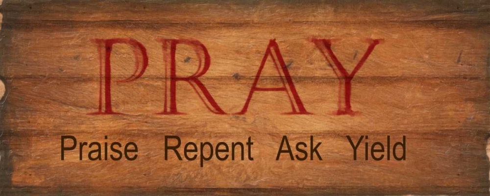 Pray art print by Taylor Greene for $57.95 CAD
