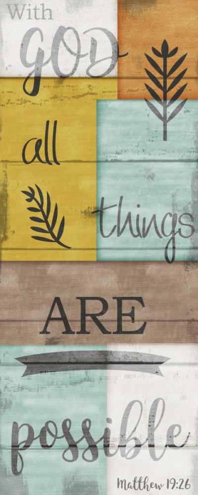 With God art print by Taylor Greene for $57.95 CAD