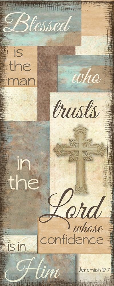 Blessed Is The Man art print by Taylor Greene for $57.95 CAD