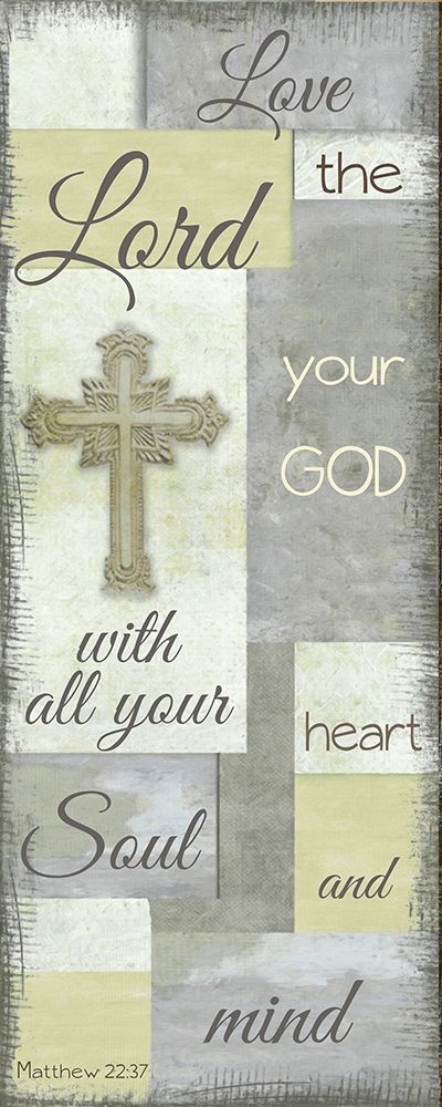 Love The Lord Grey art print by Taylor Greene for $57.95 CAD