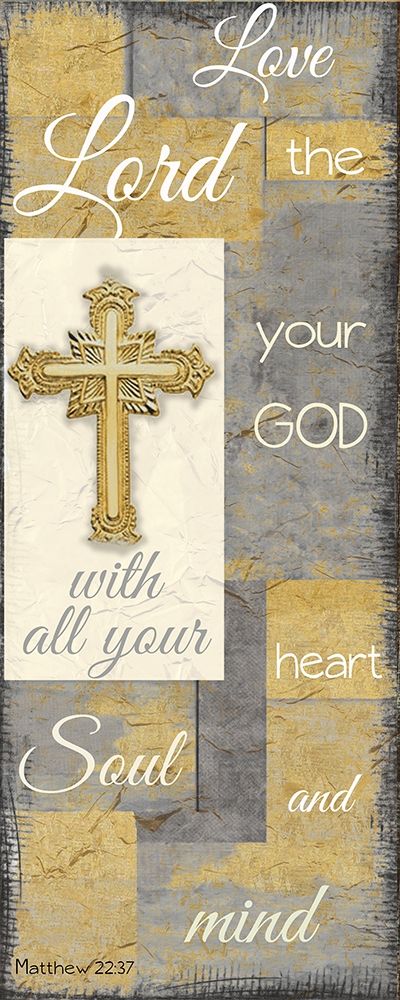 Love the Lord grey gold art print by Taylor Greene for $57.95 CAD