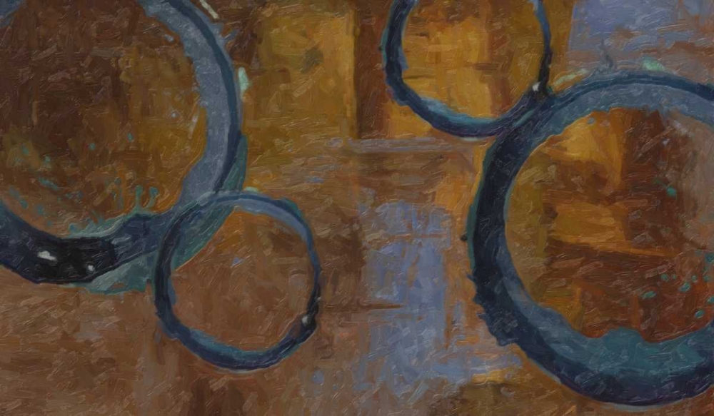AZURE RINGS art print by Taylor Greene for $57.95 CAD