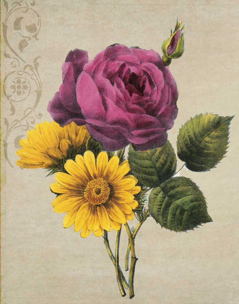 Pink And Yellow I art print by Taylor Greene for $57.95 CAD
