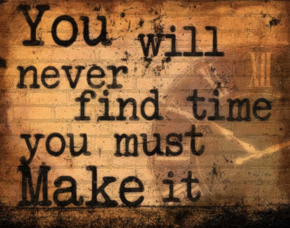 Make Time art print by Taylor Greene for $57.95 CAD