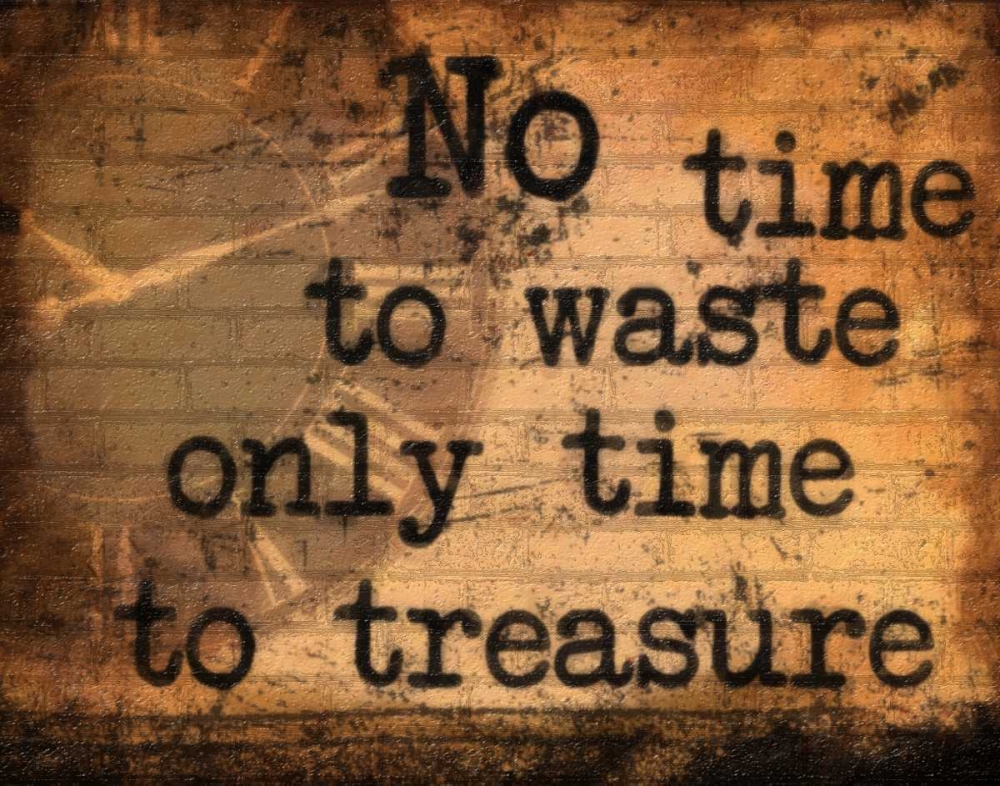 No Time To Waste art print by Taylor Greene for $57.95 CAD