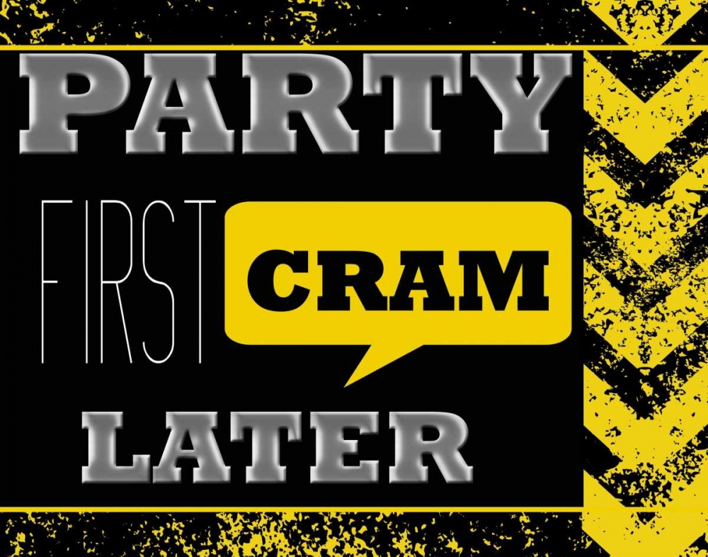 PARTY FIRST art print by Taylor Greene for $57.95 CAD