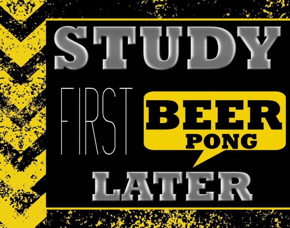 STUDY FIRST art print by Taylor Greene for $57.95 CAD