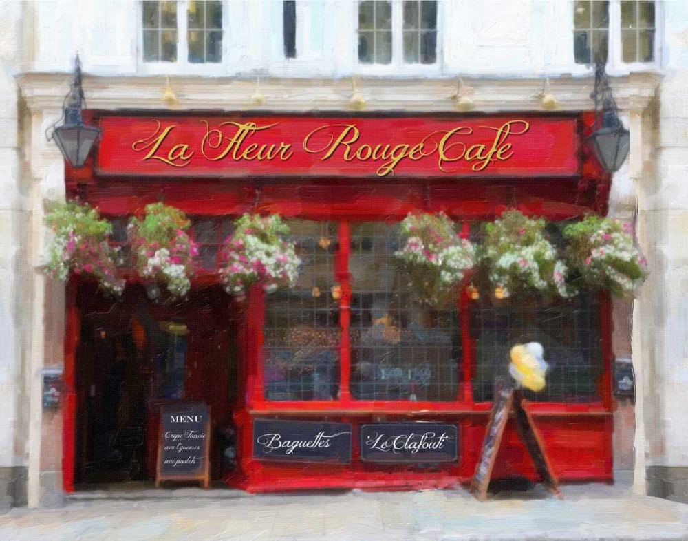 LA FLUER ROUGE art print by Taylor Greene for $57.95 CAD