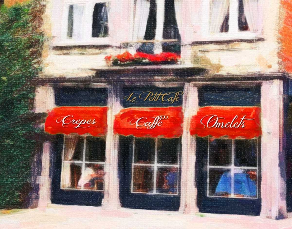 Le Petite Cafe art print by Taylor Greene for $57.95 CAD