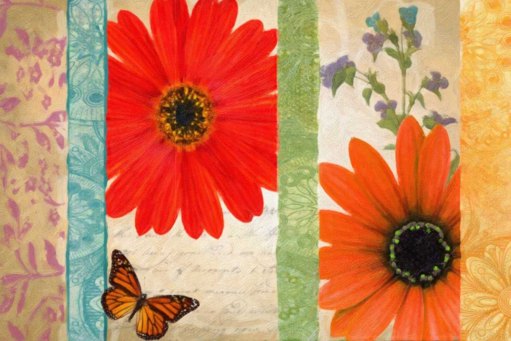 Floral Rhapsody II art print by Taylor Greene for $57.95 CAD