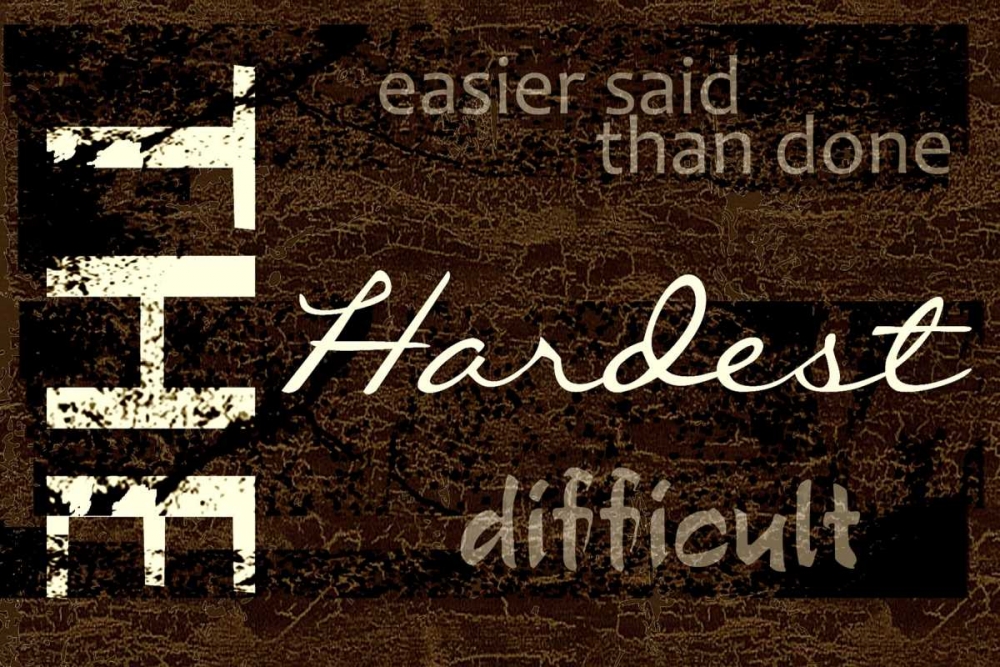 THE HARDEST art print by Taylor Greene for $57.95 CAD