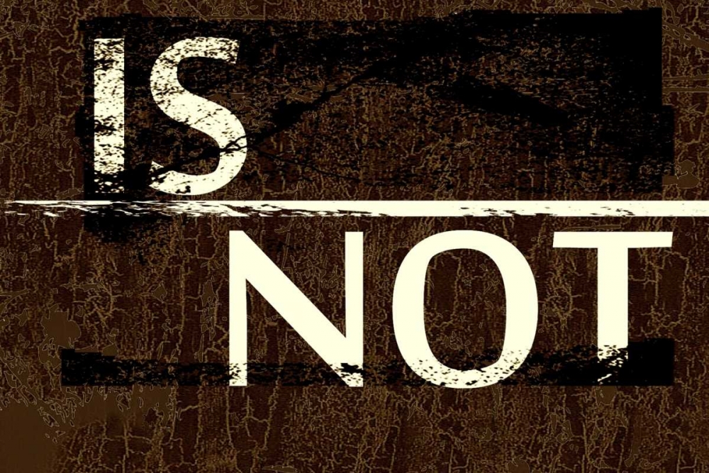 IS NOT art print by Taylor Greene for $57.95 CAD