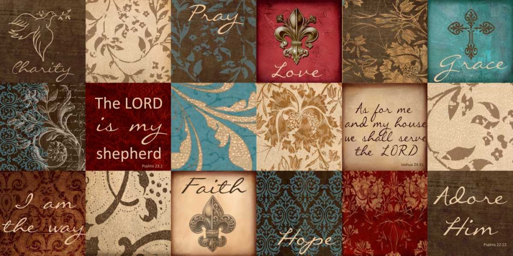 Faith18patch art print by Taylor Greene for $57.95 CAD