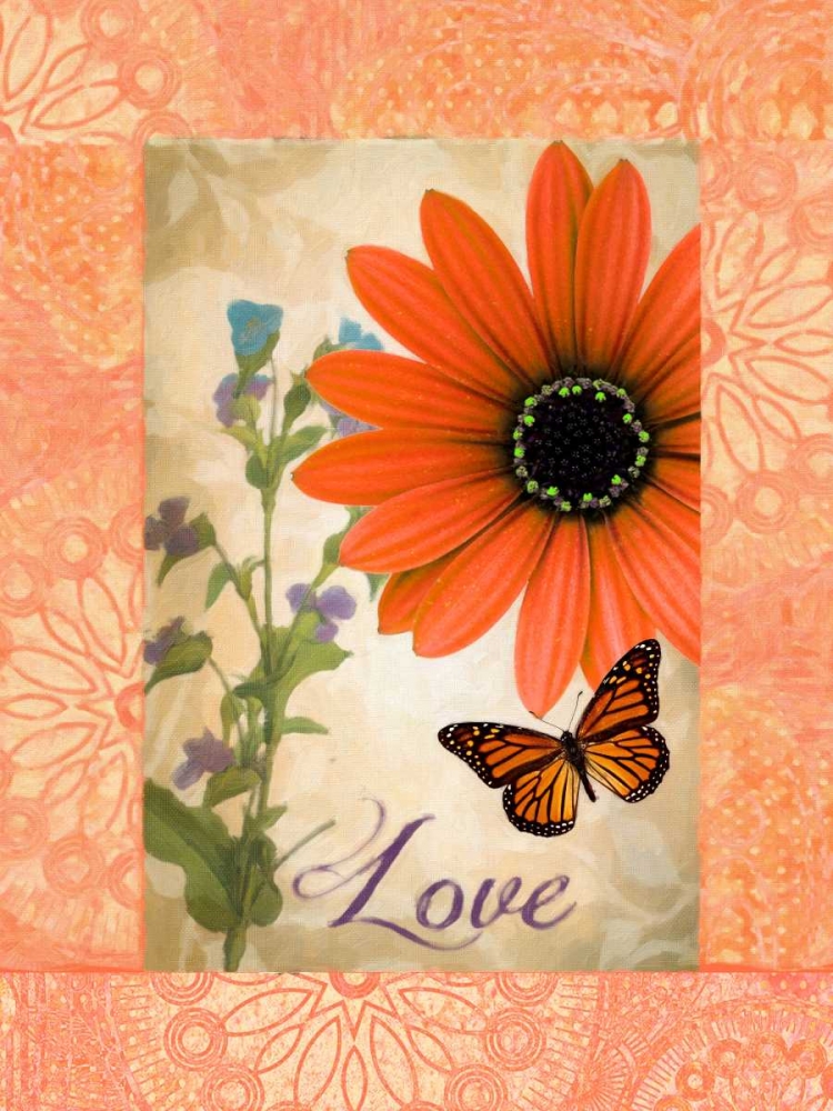 FLORAL RHAPSODY LOVE art print by Taylor Greene for $57.95 CAD