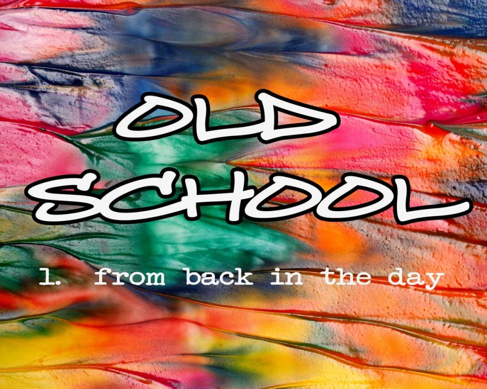 OLD SCHOOL art print by Taylor Greene for $57.95 CAD