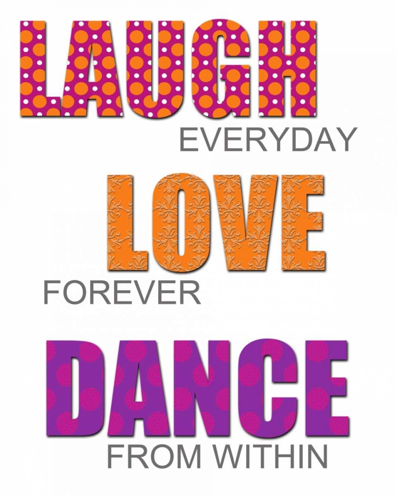 LAUGH VER 2 art print by Taylor Greene for $57.95 CAD