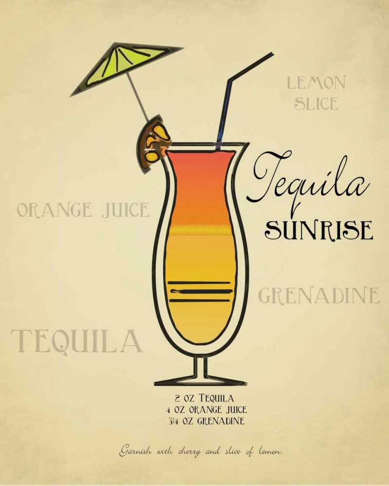 Tequila Sunrise art print by Taylor Greene for $57.95 CAD