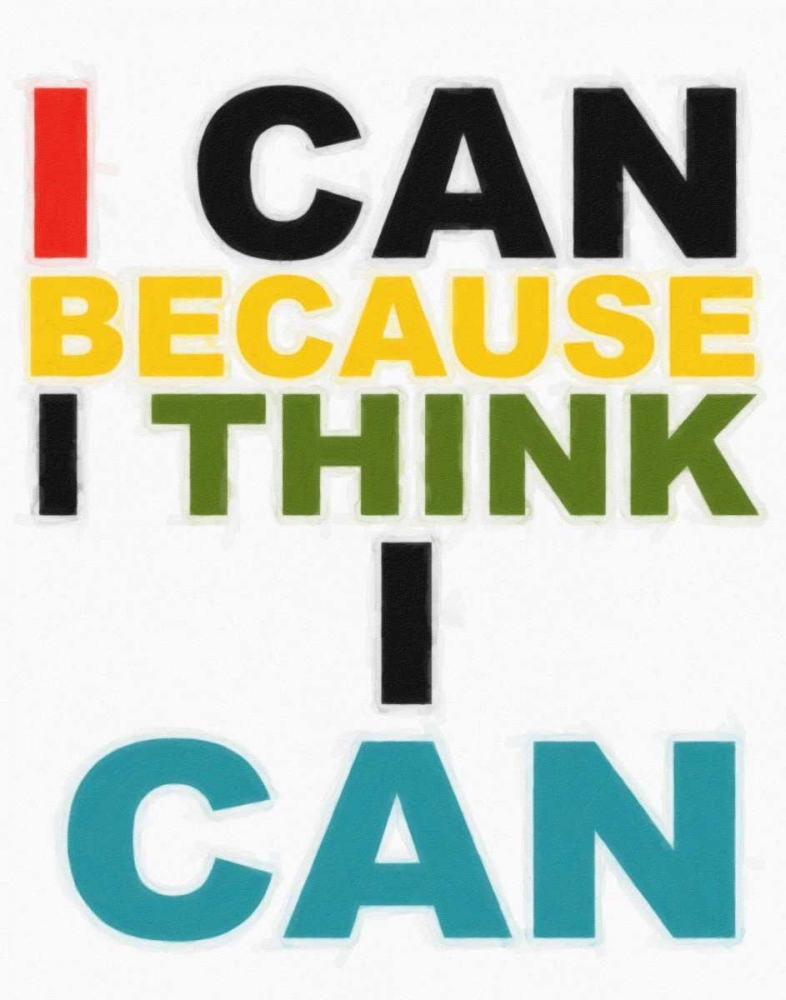 I THINK I CAN MULTI art print by Taylor Greene for $57.95 CAD