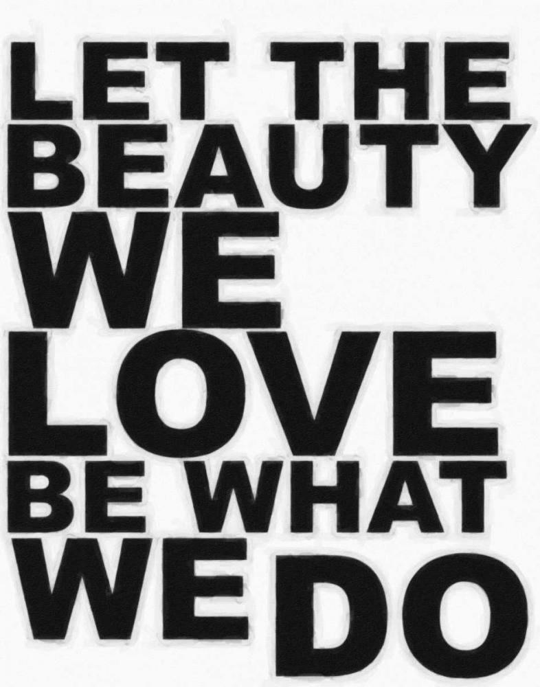 LET THE BEAUTY art print by Taylor Greene for $57.95 CAD
