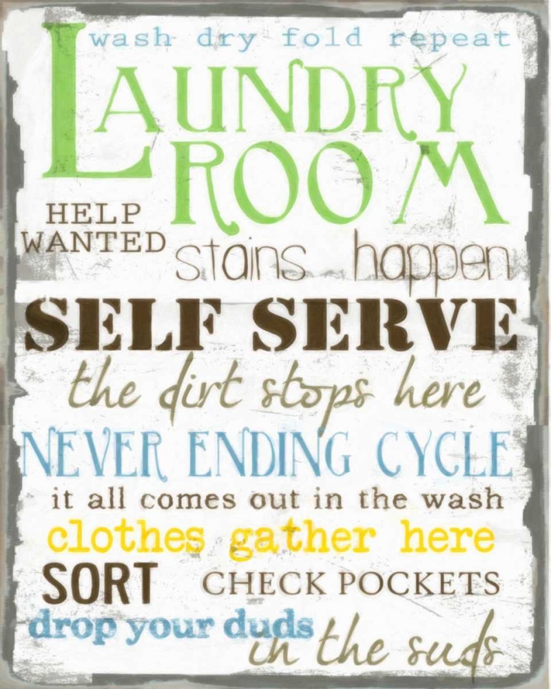 LAUNDRY ROOM art print by Taylor Greene for $57.95 CAD