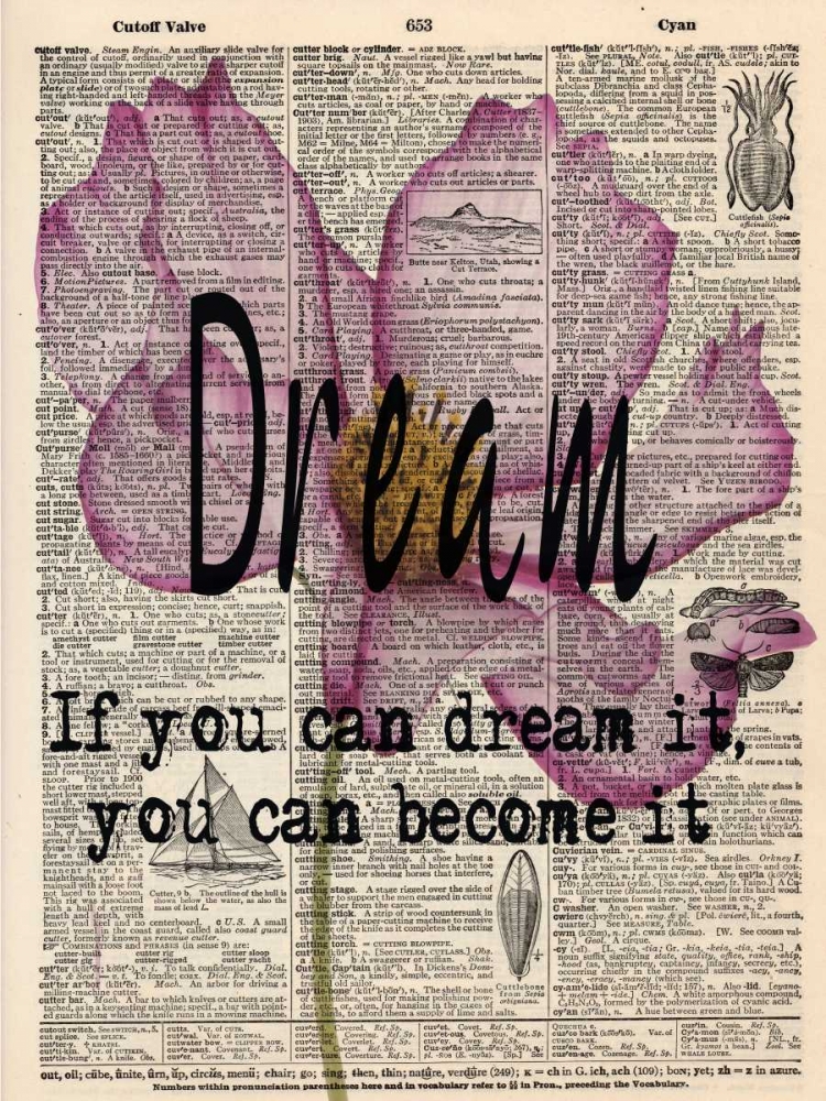 DREAM layered art print by Taylor Greene for $57.95 CAD