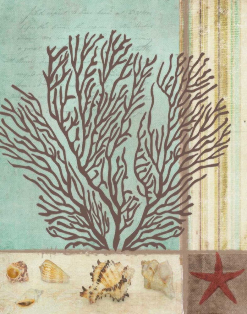 CORAL DECOUPAGE II art print by Taylor Greene for $57.95 CAD
