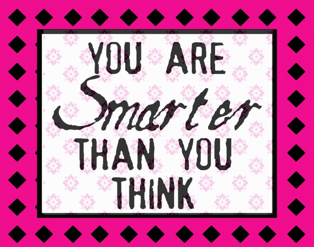 MUCH SMARTER art print by Taylor Greene for $57.95 CAD