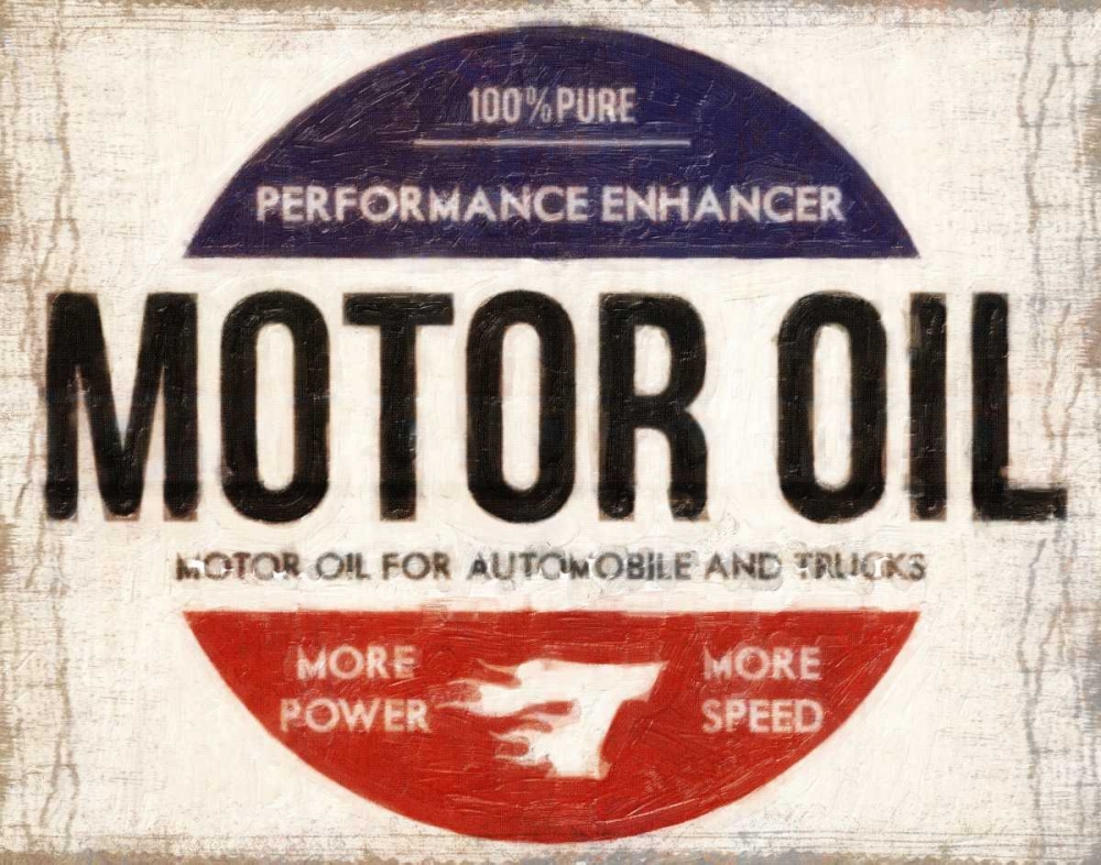 MOTOR OIL art print by Taylor Greene for $57.95 CAD
