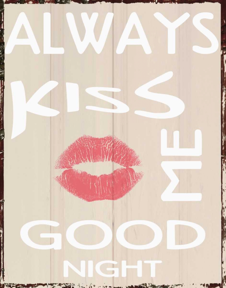 ALWAYS KISS art print by Taylor Greene for $57.95 CAD