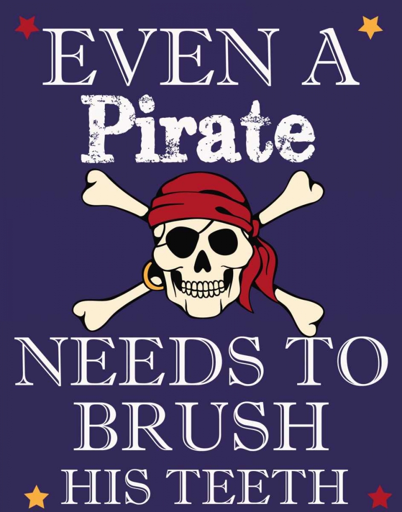 PIRATE MUST BRUSH art print by Taylor Greene for $57.95 CAD