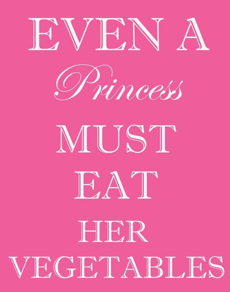 PRINCESS MUST EAT art print by Taylor Greene for $57.95 CAD