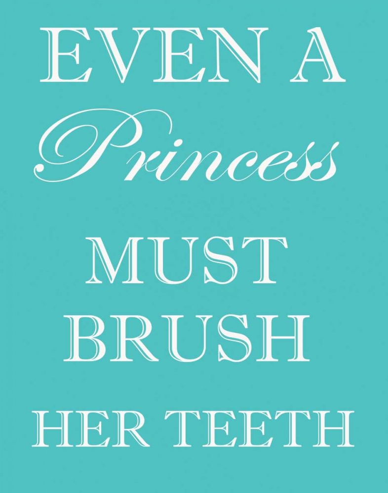 PRINCESS MUST BRUSH art print by Taylor Greene for $57.95 CAD