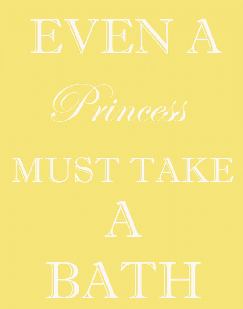 PRINCESS MUST BATHE art print by Taylor Greene for $57.95 CAD