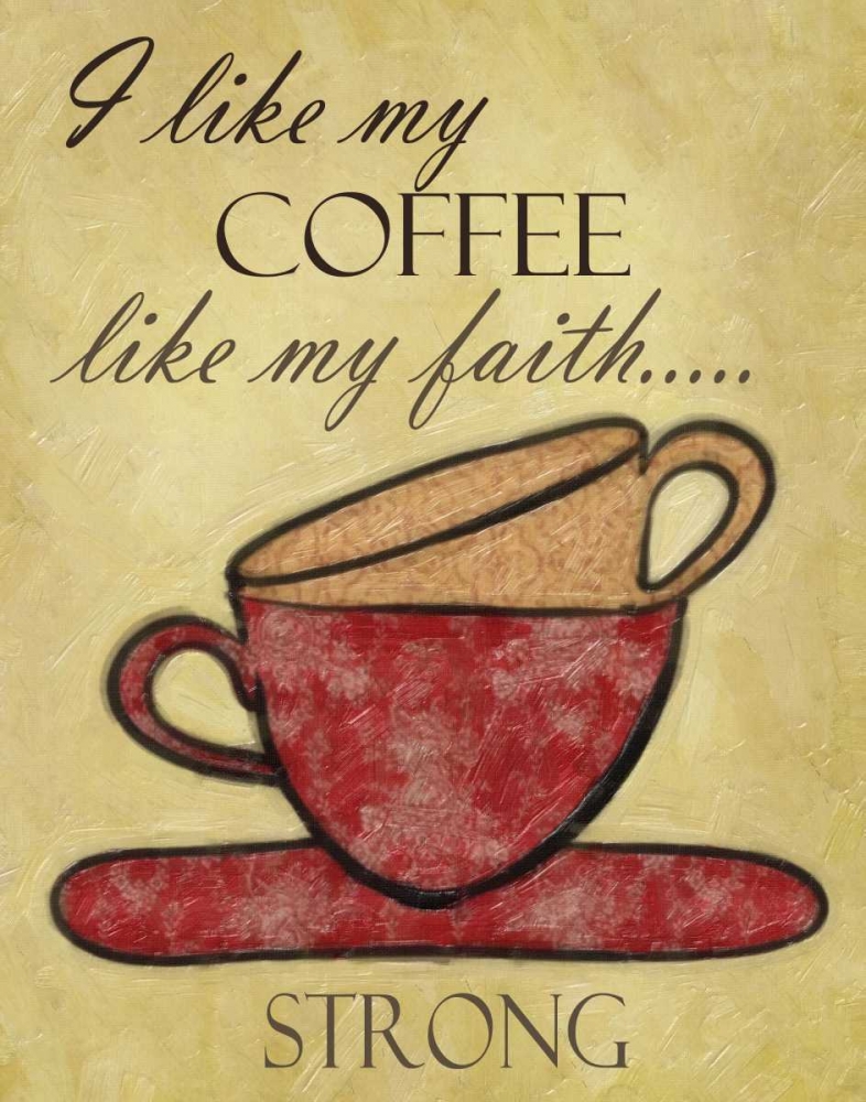 STRONG FAITH art print by Taylor Greene for $57.95 CAD