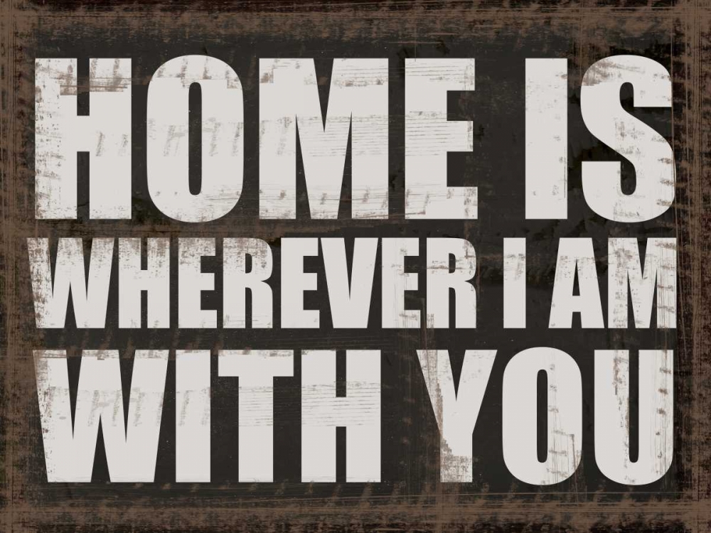 HOME IS art print by Taylor Greene for $57.95 CAD