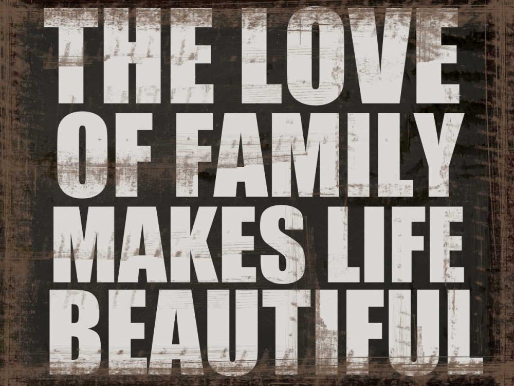 LOVE OF FAMILY art print by Taylor Greene for $57.95 CAD