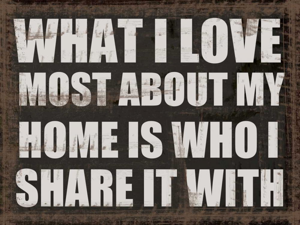 WHAT I LOVE art print by Taylor Greene for $57.95 CAD