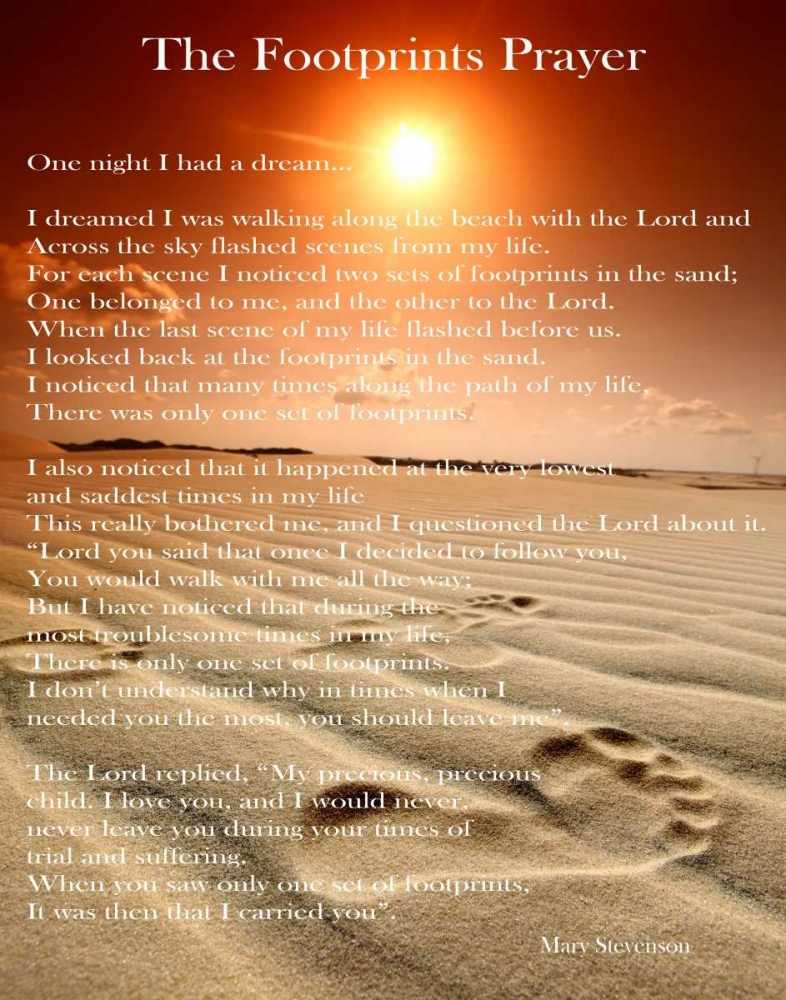 The Footprints art print by Taylor Greene for $57.95 CAD