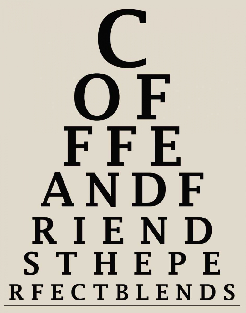 COFFEE CHART art print by Taylor Greene for $57.95 CAD