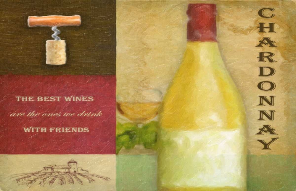 Chardonnay art print by Taylor Greene for $57.95 CAD