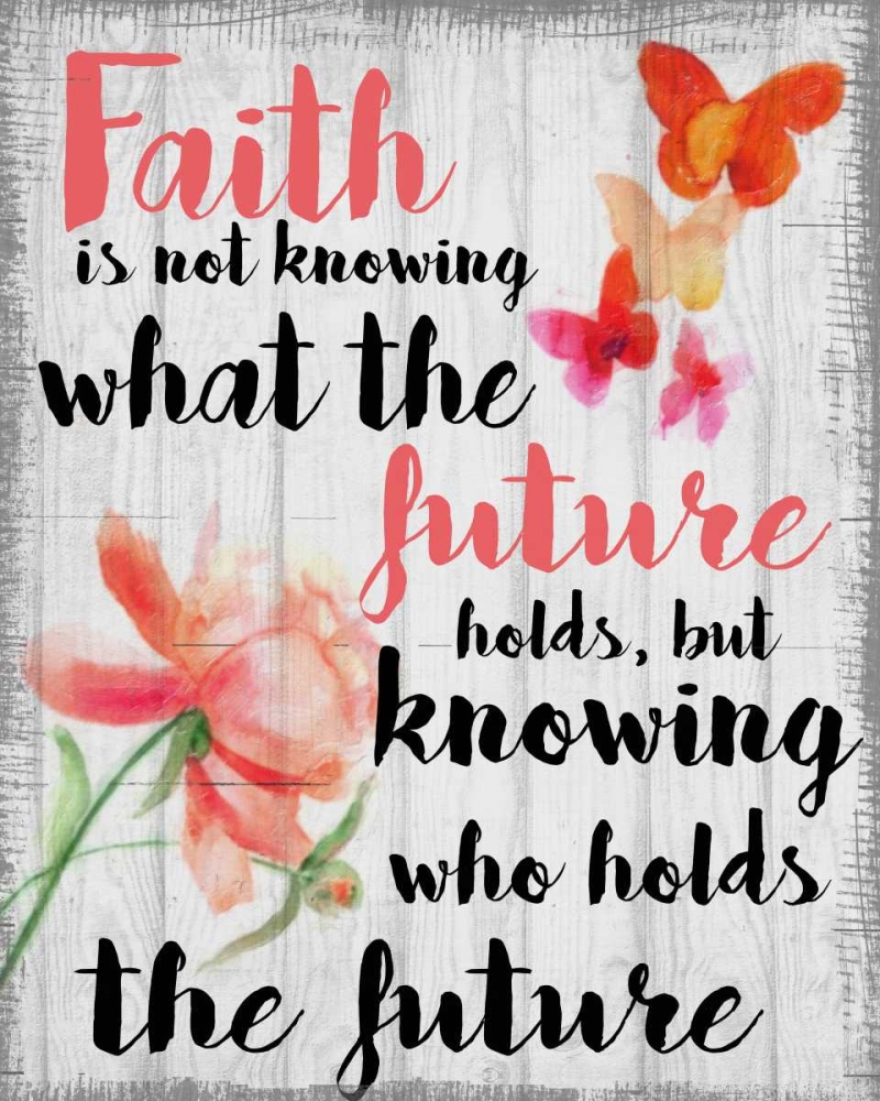 Faith Is Not art print by Taylor Greene for $57.95 CAD